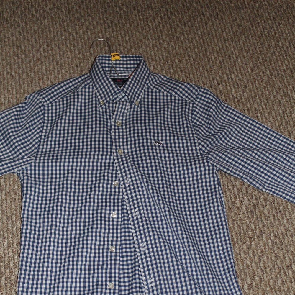 Vineyard Vines Slimfit Whale Shirt Size XS